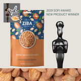 Ziba Foods Sweet Apricot Kernels | 5.3 oz | Non-GMO & Vegan Dried Apricot Seeds Whole 30 Friendly & Keto, Paleo, Dry Roasted Superseed | Wild Grown