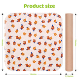 Mikccer Reusable Paper Towels Washable Roll, 25 Packs Washable Cotton Prints Flannel Paper Towels, 10 X 10in Super Soft, Absorbent, Fits All Holders