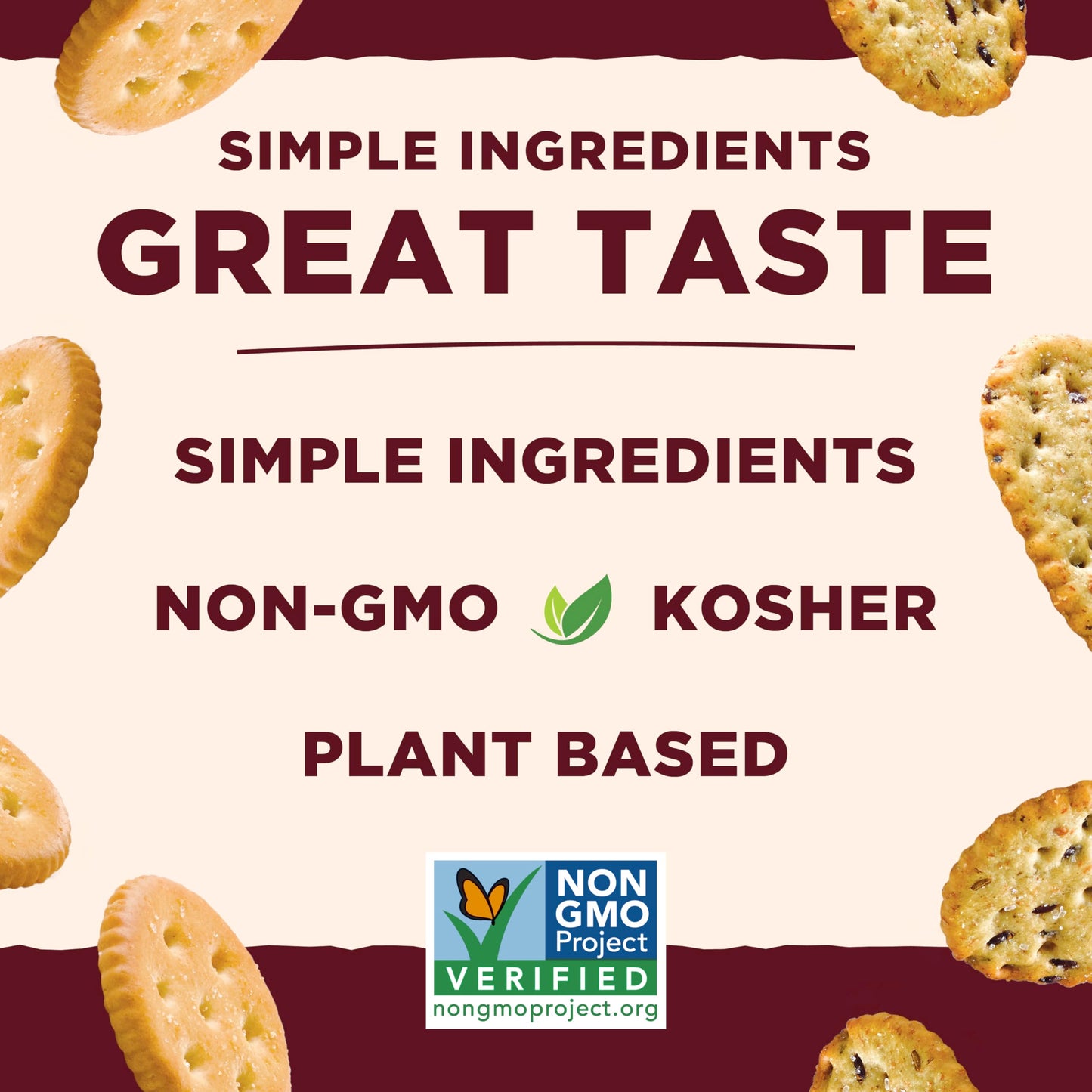 Back to Nature Multigrain Flax Seeded Flatbread Crackers - Dairy Free, Non-GMO, Made with Wheat Flour & Whole Grains, Delicious & Quality Snacks, 5.5