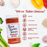 Bone Suckin' Seasoning & Rub, Original Blend, Grilling Rubs, Dry Pork Rub, Gluten-Free, Non-GMO, Kosher, Great on Ribs, Pork, Beef, Chicken, Seafood