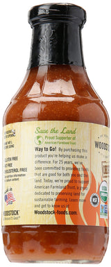 Woodstock Farms Organic Barbecue Sauce - Original - 18 Ounces