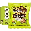 Bada Bean Bada Boom, Crunchy Roasted Broad Bean Snacks (Fava), High Protein, Vegan, Gluten-free - 110 Calorie Packs, Spicy Wasabi, 1 Ounce (Pack