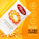 Albanese Candy, Gummi Peach Rings, 4.5-pound Bag