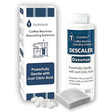 Ouxunus Descaling Solution Kit Compatible with Nespresso Vertuo Descaling solution & Coffee Machines, 16.9 fl Oz Descaler (4 Uses), 8 Cleaning Tablets
