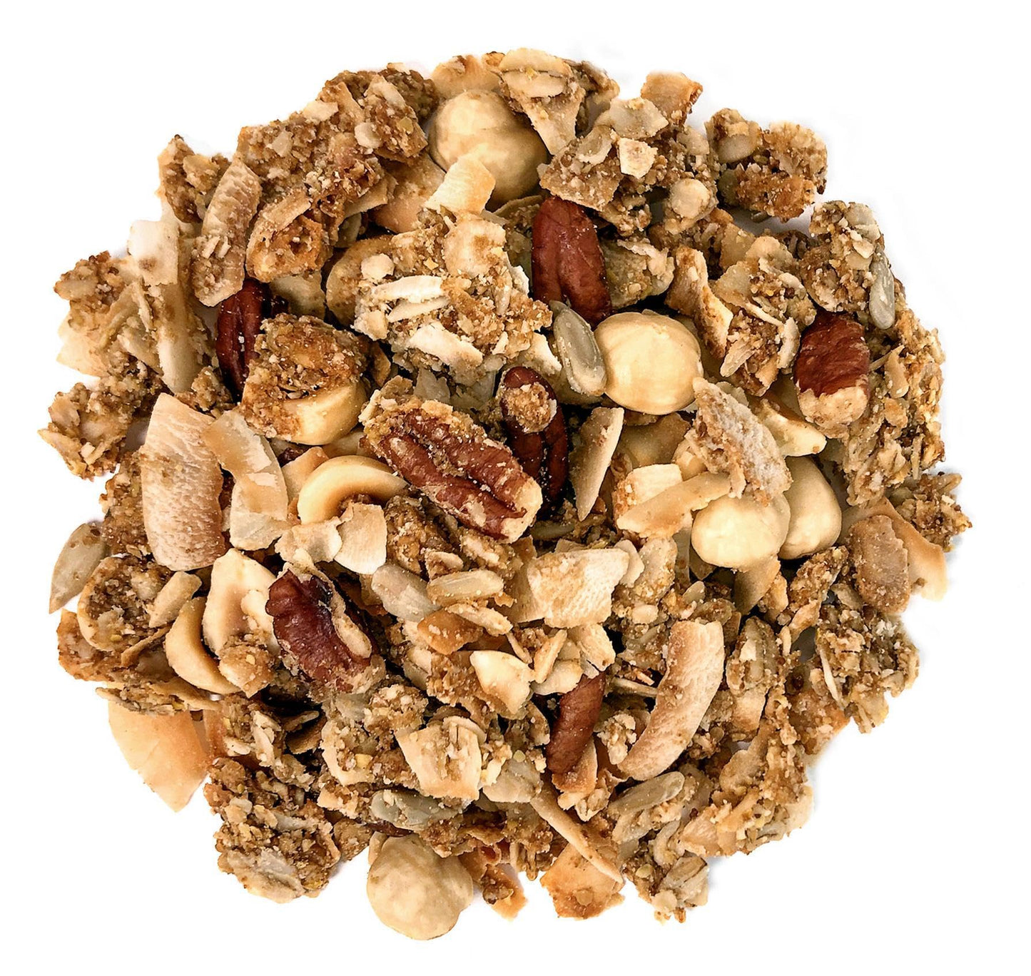 Food to Live Organic Golden Crunchy Granola, 12 Ounces - Small Batch, Handcrafted, Bulk, Great as Snack for Breakfast Cereals, Contains Hazelnuts