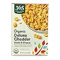 365 by Whole Foods Market, Organic Deluxe Cheddar Shells and Cheese, 12 Ounce