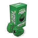 Charlie's Soap Eco-Friendly Dryer Balls 2 Pack - Reusable, Durable, Unscented Alternative to Dryer Sheets, Wool Balls, or Scent Beads