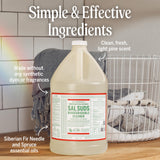 Dr. Bronner's Sal Suds Biodegradable Cleaner (Fir & Spruce, 1 Gallon) - All-Purpose Pine Mop Soap & Detergent for Floors, Multi-Purpose Household