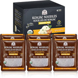52USA Organic Konjac Spaghetti Noodle, 6-Pack (52.8 oz Total) - USDA Organic Shirataki Pasta, Low Carb, Keto Friendly, Vegan, Sugar-Free, Gluten-Free