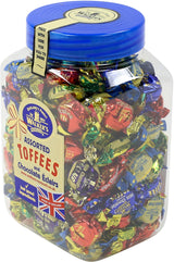 Office Snax OFX94054 Walker's Assorted Royal Toffees, Reclosable Candy Tub, 2.75-Pound Tub