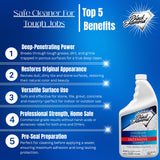 Black Diamond Stoneworks Stone & Tile Intensive Cleaner: Concentrated Deep Cleaner, Marble, Limestone, Travertine, Granite, Slate, Ceramic & Porcelain