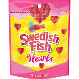 SWEDISH FISH Soft & Chewy Valentines Day Candy Hearts, 10 oz Bag