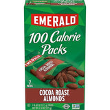 Emerald Nuts Cocoa Roast Almonds, 100 Calorie Packs, 7 Count
