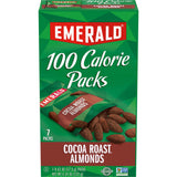 Emerald Nuts Cocoa Roast Almonds, 100 Calorie Packs, 7 Count