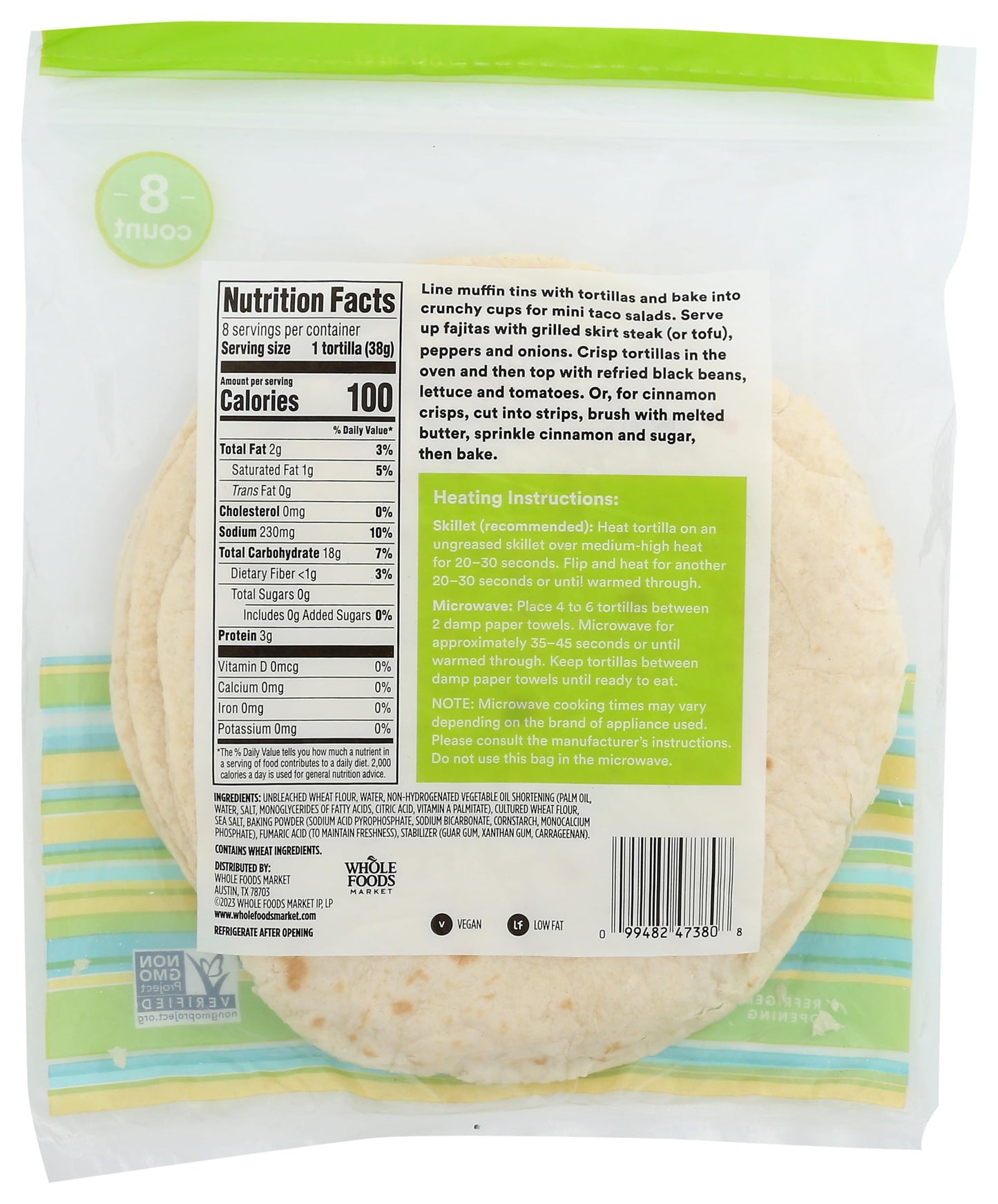365 by Whole Foods Market Flour Tortillas, 10.7 OZ