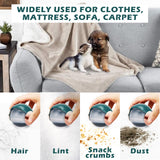 Washable Reusable Gel Lint Roller for Pet Hair, Extra Sticky Portable Dog Cat Pet Hair Remover Lint Ball Roller Mini Lint Removal Tool, Lint Roller