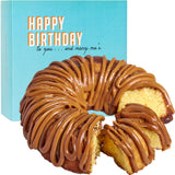 Mo's Bundt Cakes - Happy Birthday Cake, Fresh Dulce de Leche Bundt Cake Delivered To Your Door - Birthday Gift For Men, Women, Dad, Mom, Husband