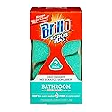 Brillo Scrub Max Heat Activated Sponges, Strong & Long Lasting, Innovative Technology, 2 Count (2 Count (Pack of 1), Bathroom)
