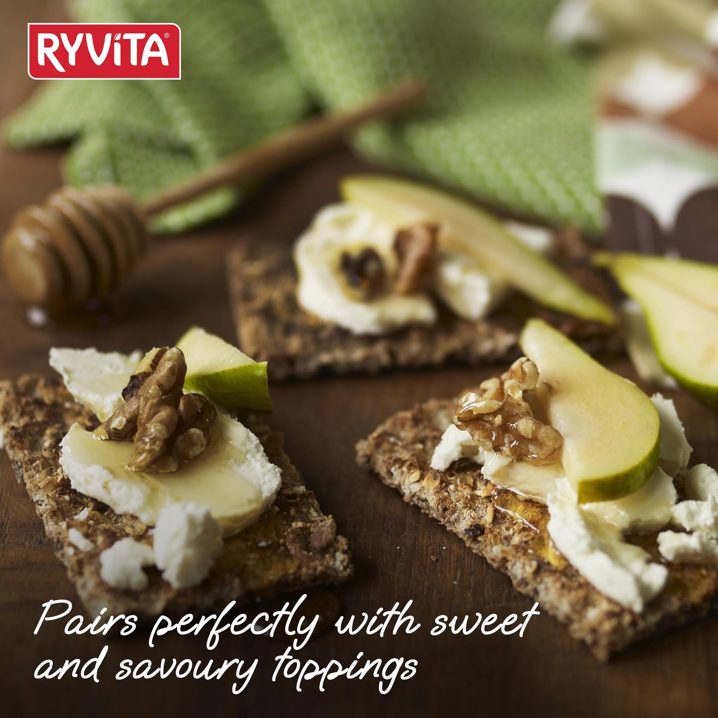 Ryvita Muesli Crunch Crispbread, 200 GR