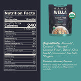 Wella Cereal Oatmeal Alternative, Gluten-Free Breakfast Hot Cereal, Grain-Free Paleo Organic Vegan High Protein Superfood, Plant-Based Non-GMO, Low in