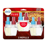 Febreze Plug In Air Freshener, Odor-Fighting Scented Oil Refill, Air Fresheners for Home and Bathroom and Kitchen, Long Lasting for Strong Odors