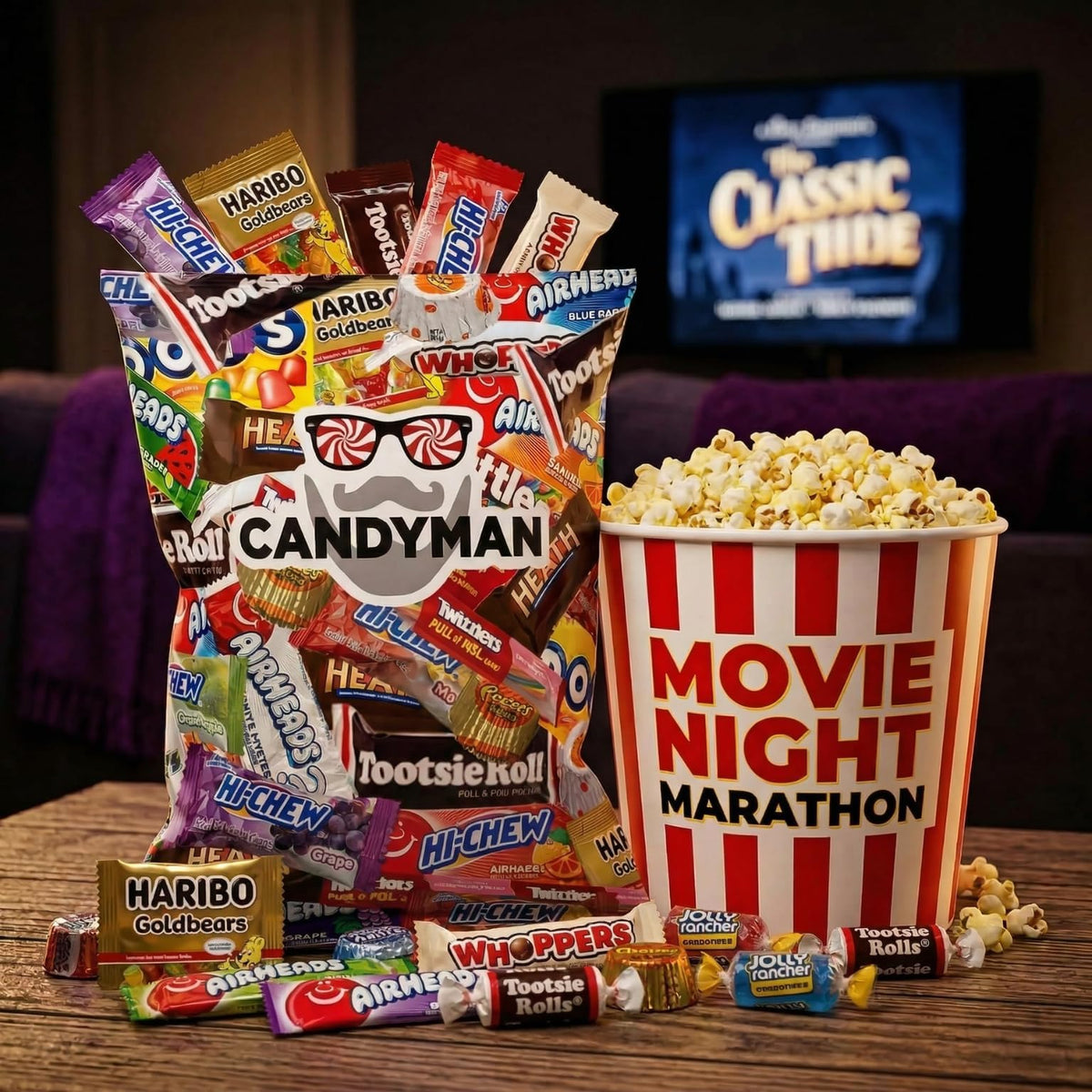 Candyman Chocolate Candy Variety Pack, 4 lb, Individually Wrapped Treats