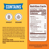 Thomas' Blueberry Bagels, 6 count, (3.0 oz each), 8g Protein, Kosher Fruit Bagels, 18 oz Bag