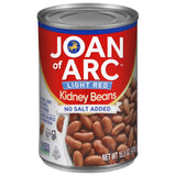 Joan of Arc Beans, Light Red Kidney, No Salt Added, 15.5 Ounce