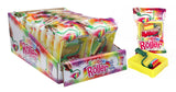 Rainbow Roller Candy with Sour Gel Candy, Sweet and Sour Fruity Lollipop, Paint Your Tongue Fun, 0.78 oz, Pack of 20