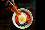 KOREAN DRAGON SAUCE BY FUN FUN ASIAN BOWL.(12floz, pack of 1) Dipping for meats, fish, dumplings, noodles, and fried chicken. Vegan friendly. Sweet