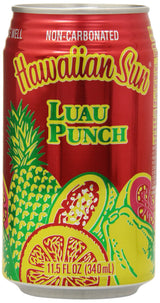 Hawaiian Sun Drink, Luau Punch, 11.5-Ounce (Pack of 24)