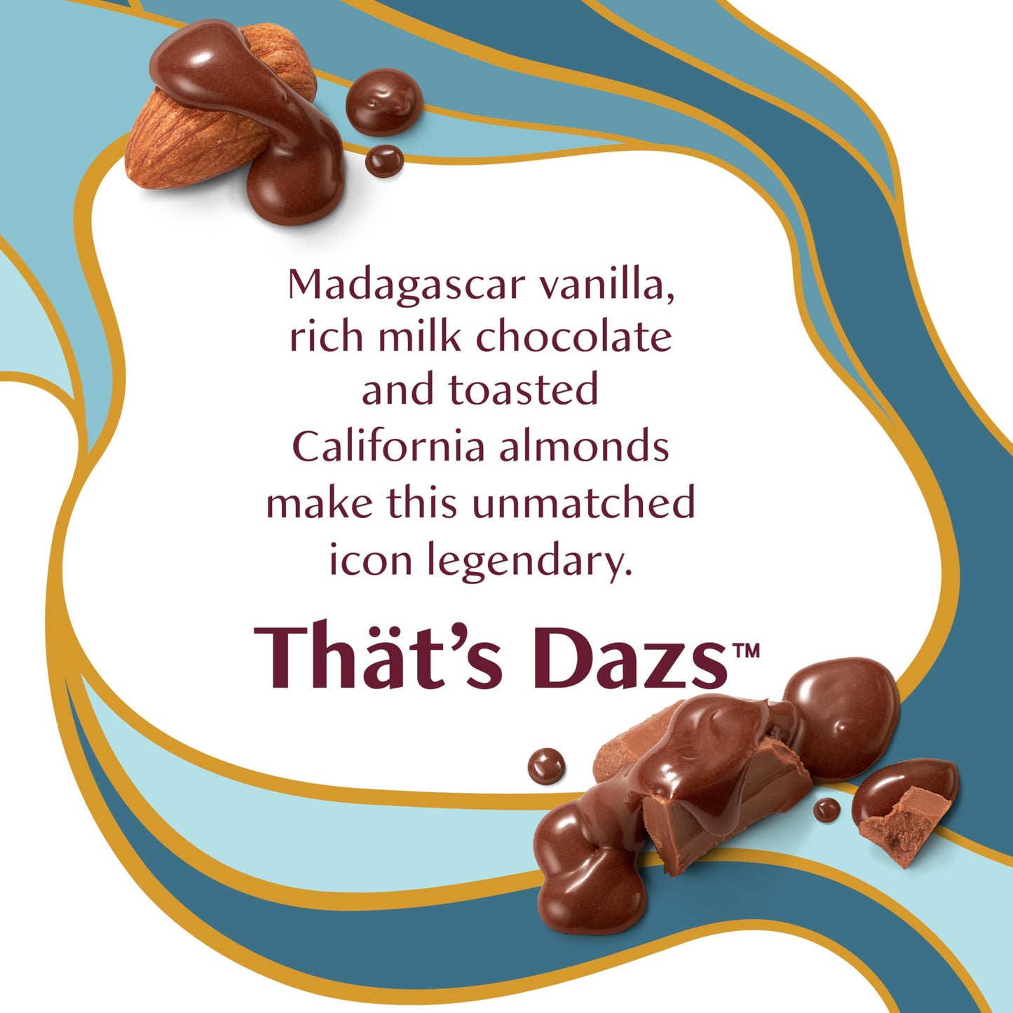 Haagen-Dazs, Vanilla Milk Chocolate Almond Snack Size Ice Cream Bars, 6 count (Frozen)