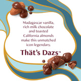 Haagen-Dazs, Vanilla Milk Chocolate Almond Snack Size Ice Cream Bars, 6 count (Frozen)