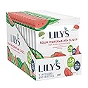 LILY'S Sour Watermelon Slices, Gummy Sweets Bags, 1.8 oz (12 Count)
