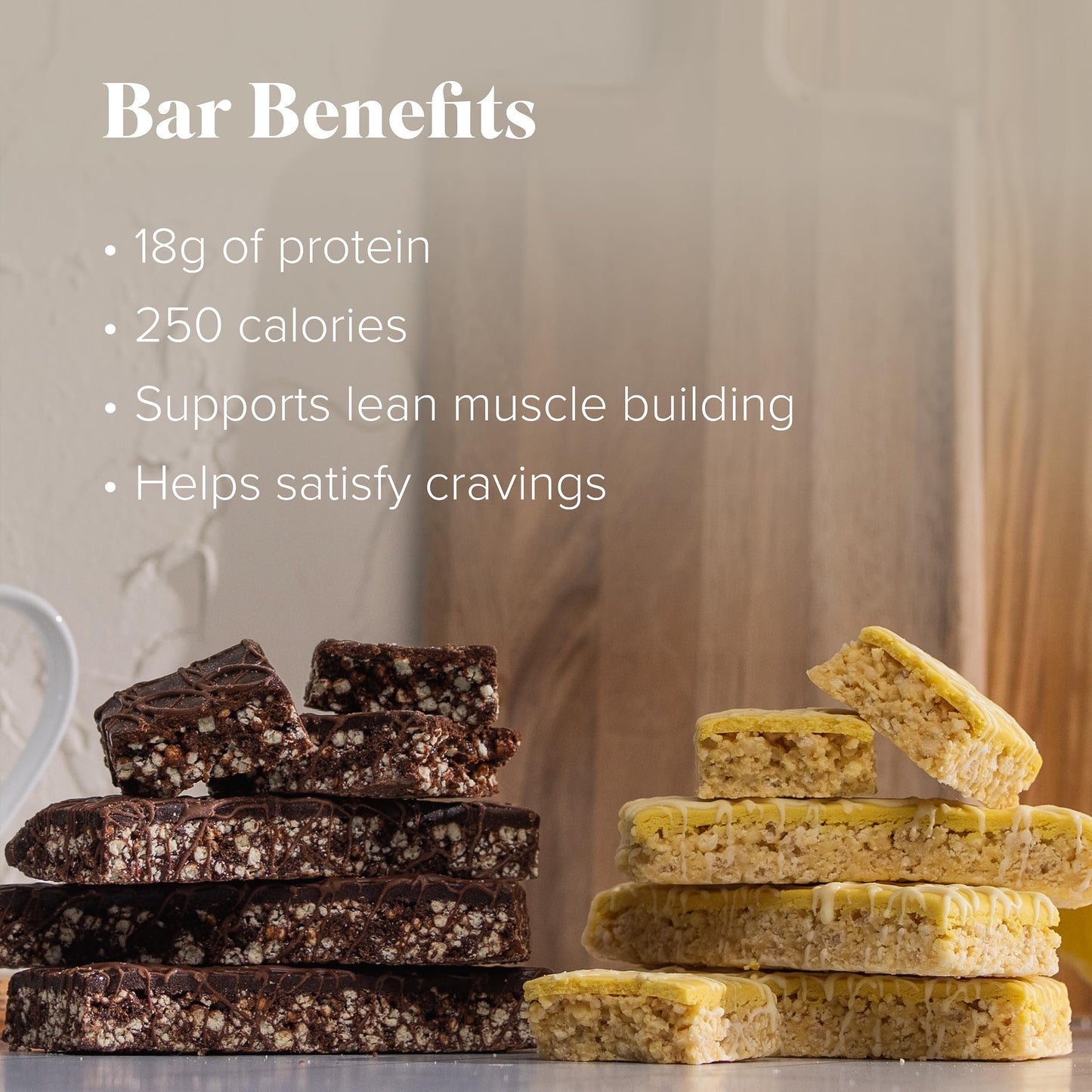 Isagenix Whey-Based IsaLean® Protein Bar - For Meal Replacement & Muscle Support - Lemon Passion Crunch (10 Bars)