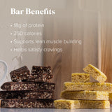 Isagenix Whey-Based IsaLean® Protein Bar - For Meal Replacement & Muscle Support - Lemon Passion Crunch (10 Bars)