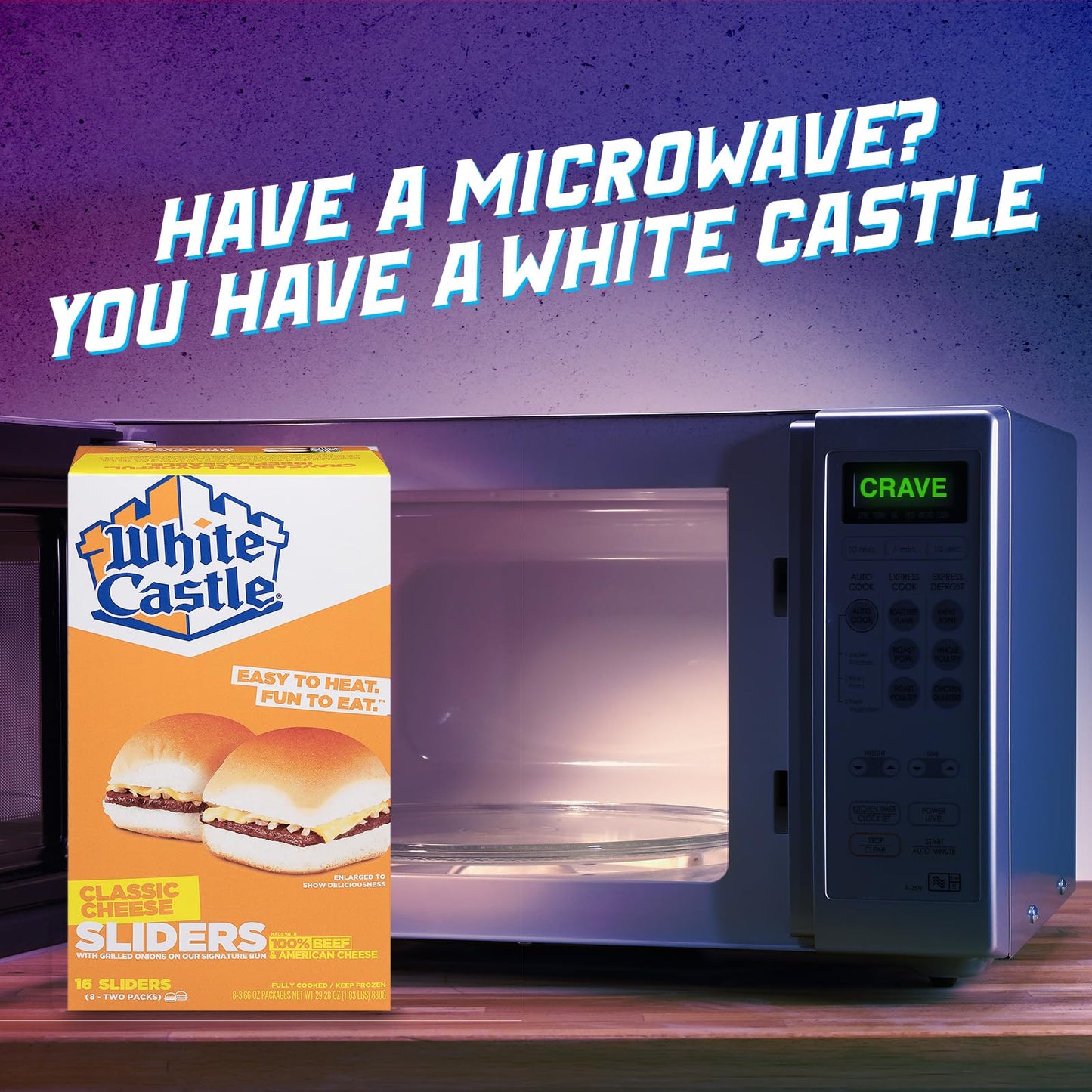 White Castle, Burger, Frozen, 29.3 Ounce