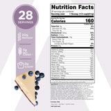 TransformHQ Meal Replacement Shake Powder 28 Servings (Blueberry Cheesecake) - Gluten Free, Non-GMO