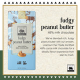 Endangered Species Choclate Bars (Fudgy Peanut Butter + 48% Milk Chocolate)