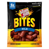 Slim Jim Bites, Mild Bite-Sized Smoked Sausage Snacks, 3.75 oz.