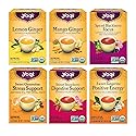 Yogi Tea - Fruity Tea Variety Sampler, 16 Tea Bags per pack (6 Packs) - Black, Green & Herbal Assorted Flavors: Sweet Clementine, Blackberry