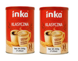 Inka 2 Cans of Instant Grain Coffee Drink 7oz Each - 2 PACK