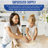 Great River Milling Lily White Organic All-Purpose Flour | Unbleached & Unbromated | Non-GMO, Kosher | Ideal for Bread, Cookies, Cakes, Pizza Dough
