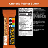 KIND Protein Bars, Crunchy Peanut Butter, Gluten Free, Healthy Snacks, 12g Protein, 12 Count