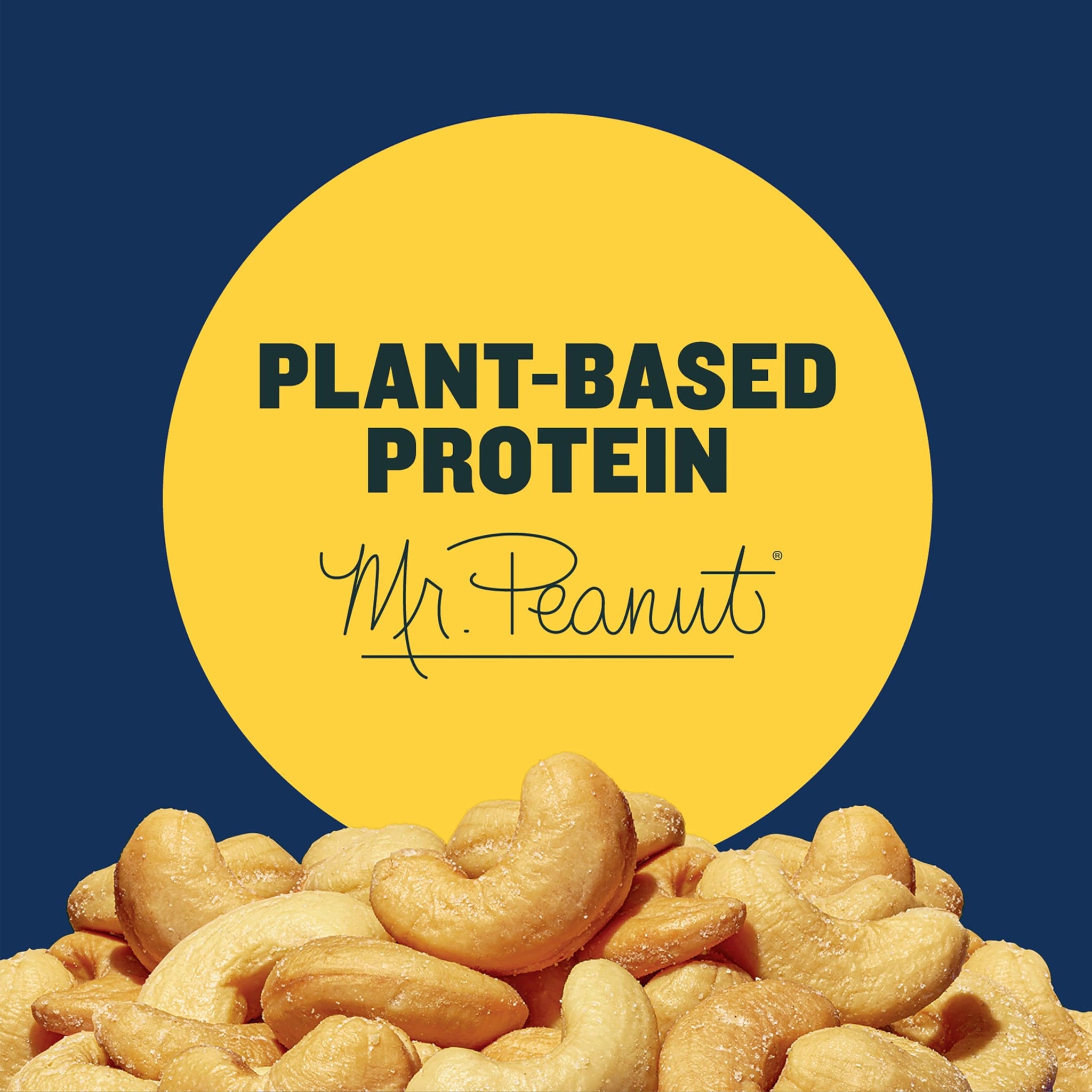 PLANTERS Deluxe Cashews, Party Snacks, Plant-based Protein, 2.25 oz bag (12 Pack)