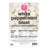 Sweet Shoppe White Peppermint Blast Flavored Melting Wafers, 5 pounds