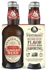 Fentimans Sparkling Ginger Beer - Ginger Ale, Ginger Beer Non Alcoholic, Craft Soda with Herbal Extracts & Natural Ingredients, Botanically Brewed