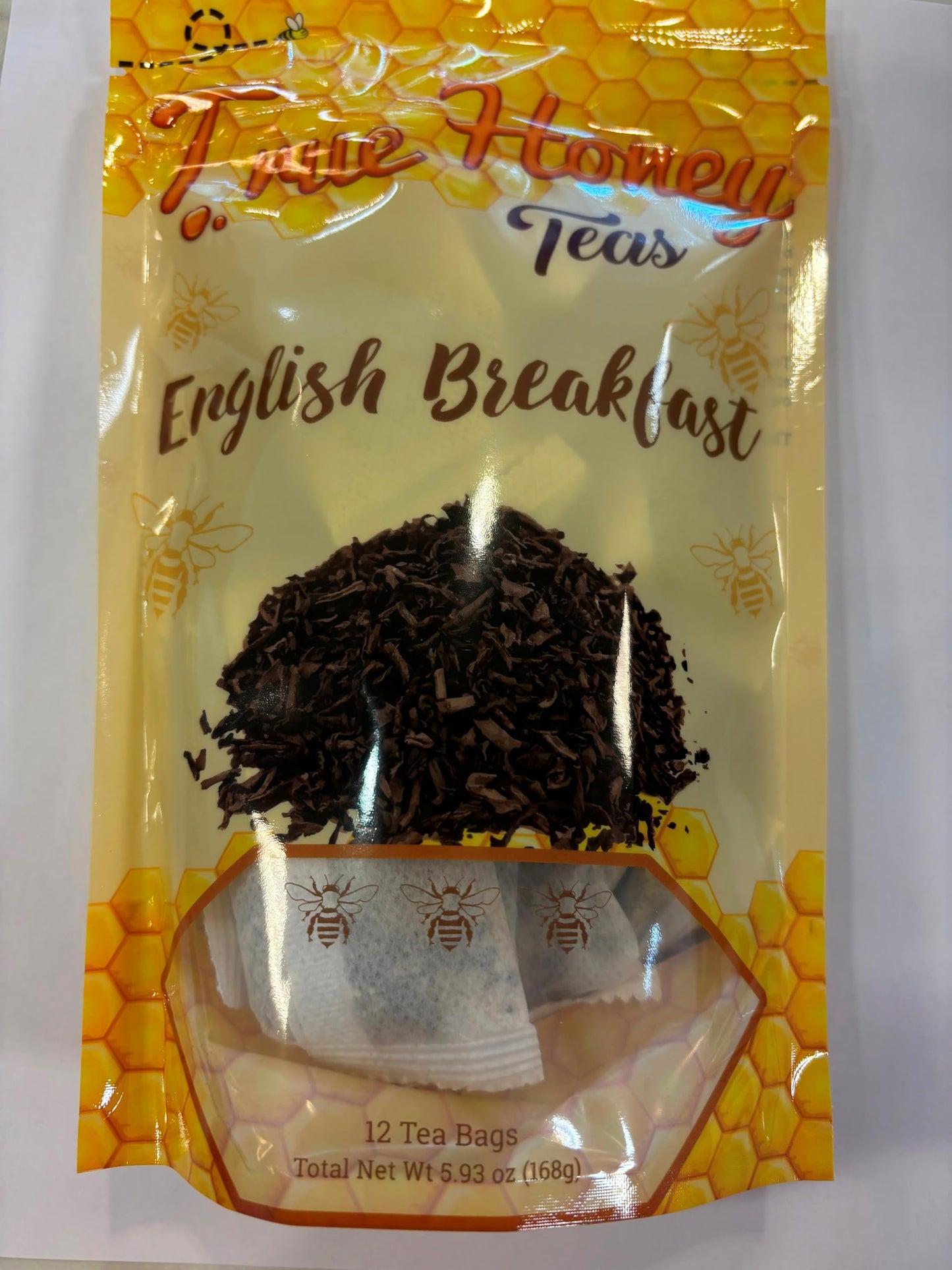 English Breakfast Tea with Honey by True Honey Tea