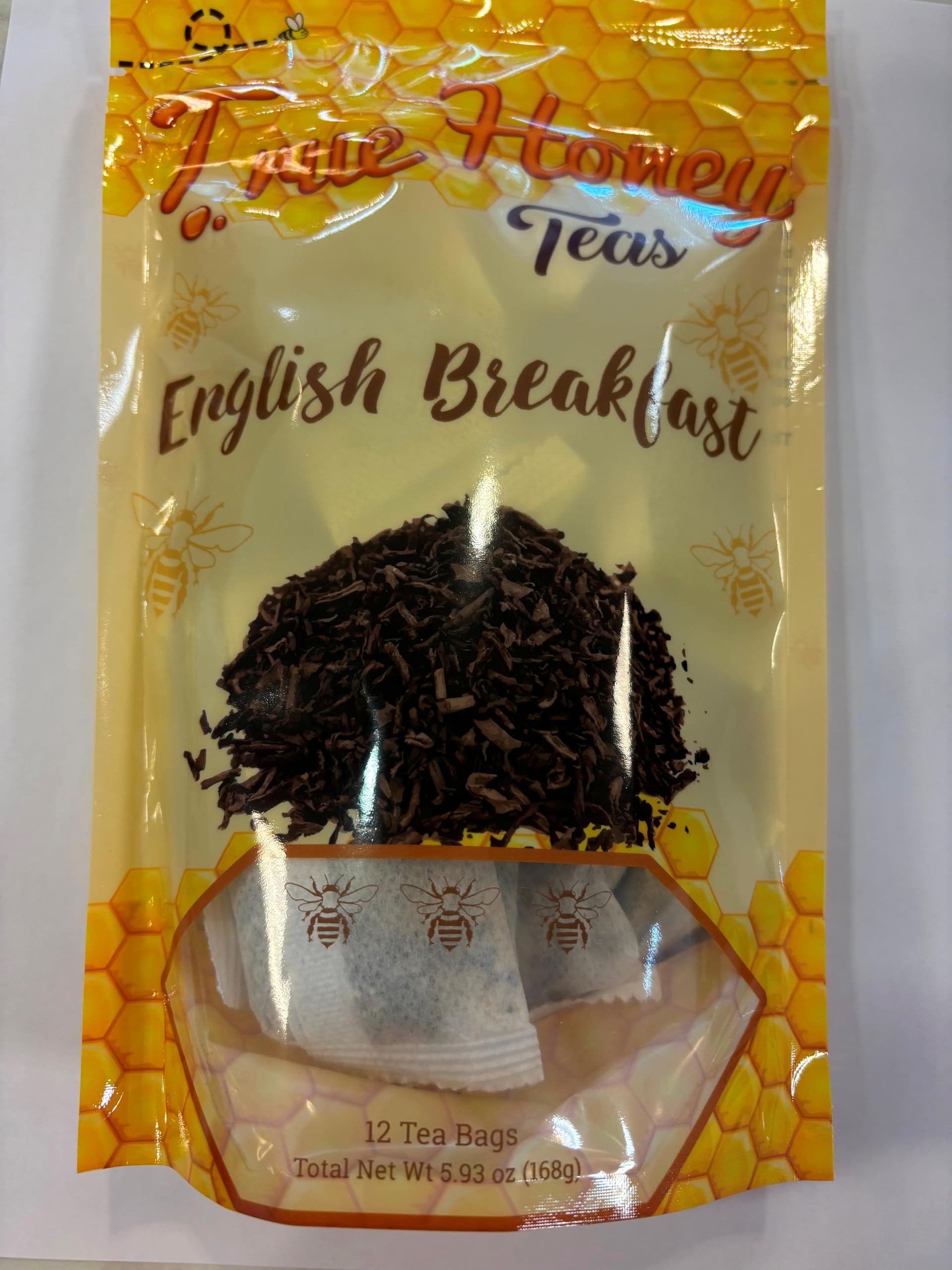 English Breakfast Tea with Honey by True Honey Tea