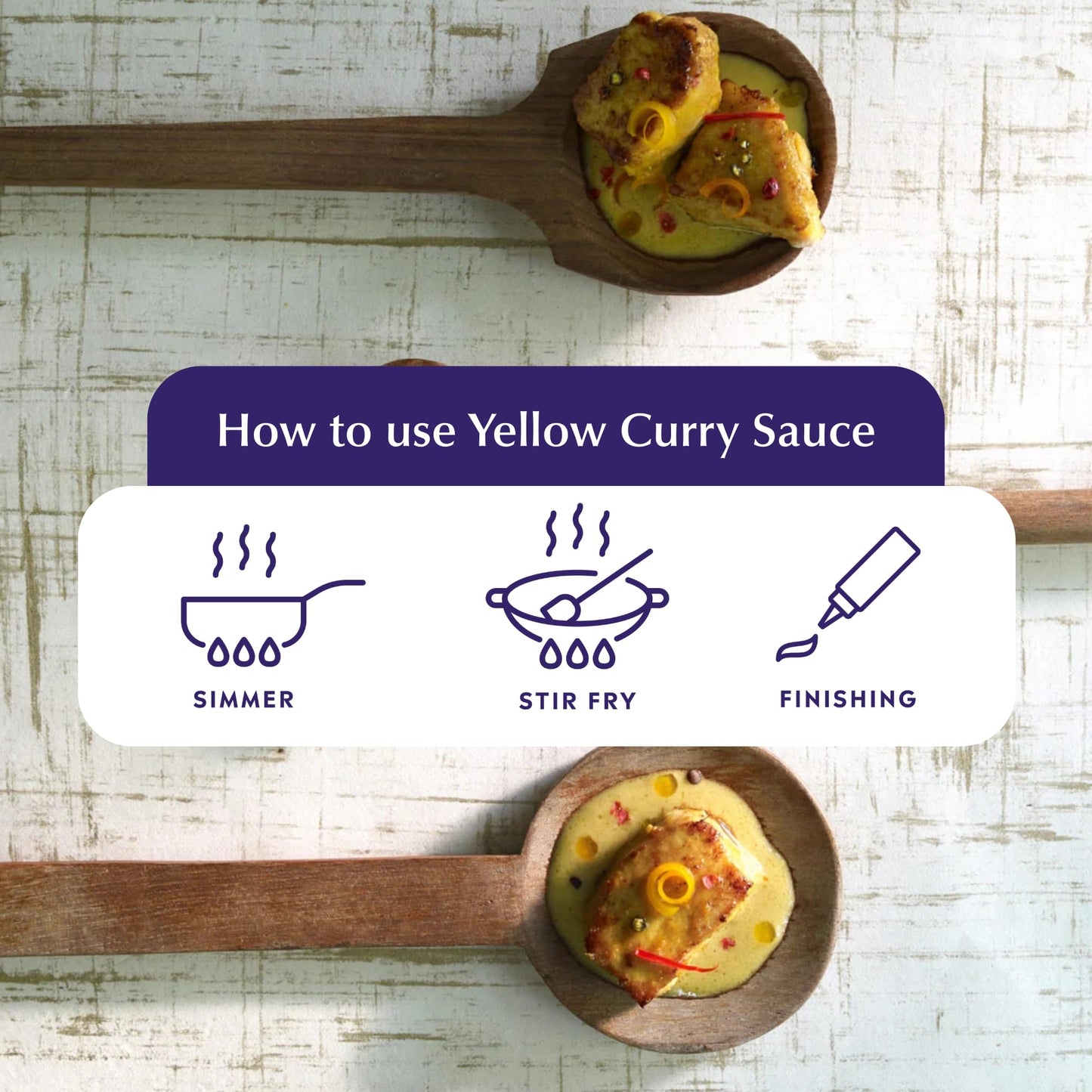 Watcharee's Thai Curry Simmer Sauces - Yellow Curry Kaeng Kari | Authentic Thai Recipe, Vegan, Non-GMO, Gluten-Free - 3 Pack (9.8 fl oz Each)